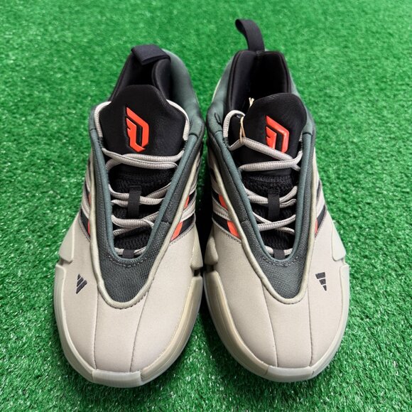 Adidas Dame 9 Silver Pebble Mens Basketball JI1939 NEW Sz 8 - Picture 3 of 7